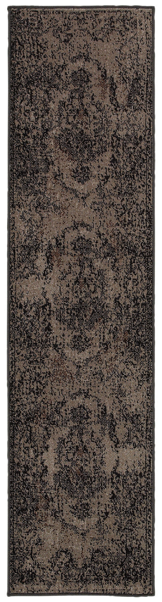 Oriental Weavers Revival 119L2 Grey/Black Area Rug 1'10 X  7' 6