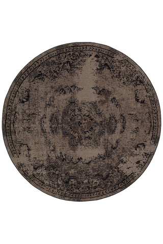 Oriental Weavers Revival 119L2 Grey/Black Area Rug 7' 8 X  7' 8