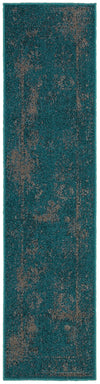Oriental Weavers Revival 3690D Teal/Beige Area Rug 1'10 X  7' 6