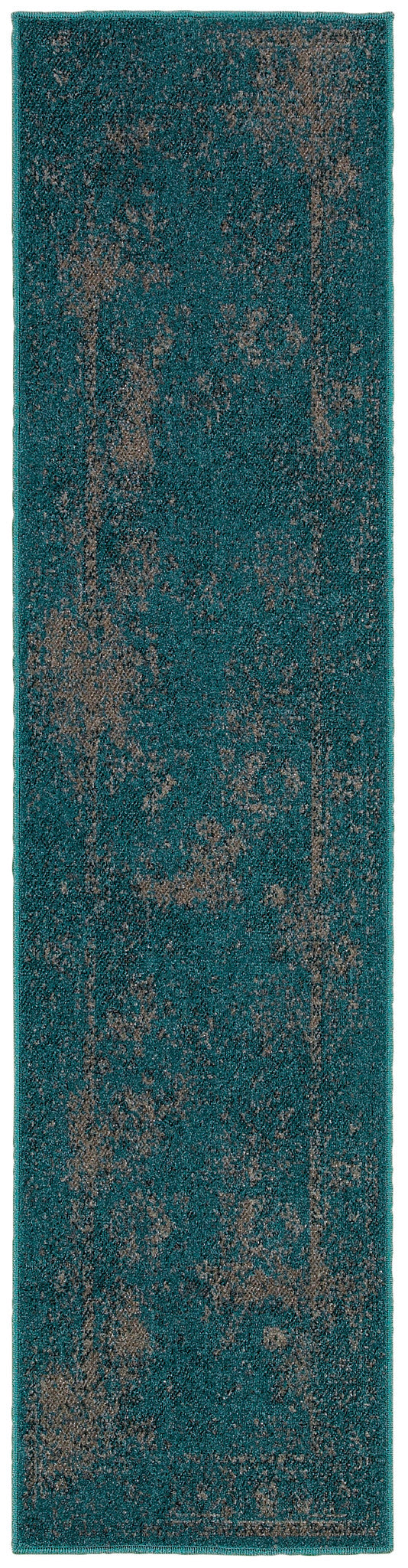 Oriental Weavers Revival 3690D Teal/Beige Area Rug Incredible Rugs