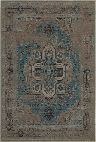 Oriental Weavers Revival 4694E Grey/Blue Area Rug main image