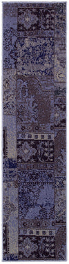 Oriental Weavers Revival 501L2 Purple/Grey Area Rug 1'10 X 7' 6 Runner