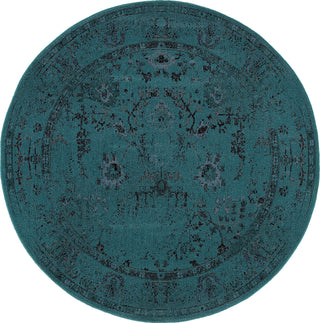 Oriental Weavers Revival 550H2 Teal/Grey Area Rug 7' 8'' Round