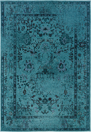 Oriental Weavers Revival 550H2 Teal/Grey Area Rug main image