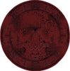 Oriental Weavers Revival 550R2 Red/Grey Area Rug 7' 8'' Round