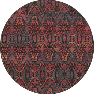 Oriental Weavers Revival 5562F Brown/Multi Area Rug Round