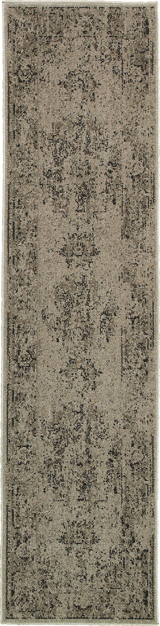 Oriental Weavers Revival 6330A Grey/Charcoal Area Rug Runner Image