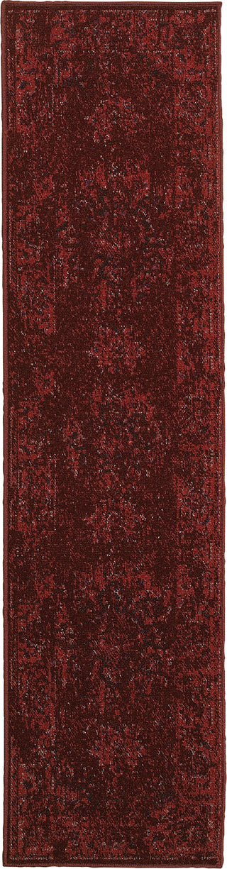 Oriental Weavers Revival 6330M Red/Pink Area Rug Runner Image