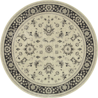 Oriental Weavers Richmond 117W3 Ivory/Navy Area Rug Round Image