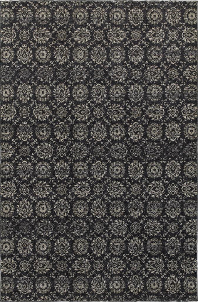 Oriental Weavers Richmond 214H3 Navy/Grey Area Rug main image
