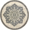 Oriental Weavers Richmond 5504I Ivory/Navy Area Rug 7'10'' Round Image