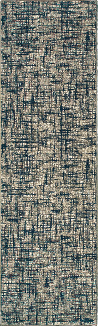 Oriental Weavers Richmond 802K3 Grey/Navy Area Rug Runner