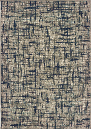 Oriental Weavers Richmond 802K3 Grey/Navy Area Rug main image featured