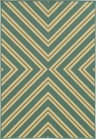 Oriental Weavers Riviera 4589A Blue/Green Area Rug main image