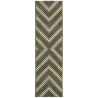 Oriental Weavers Riviera 4589D Grey/Blue Area Rug 2' 3 X 7' 6 Runner