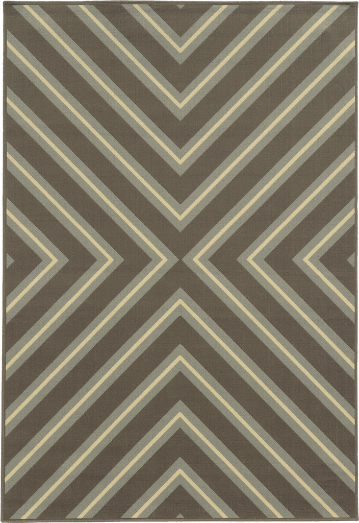 Oriental Weavers Riviera 4589D Grey/Blue Area Rug main image