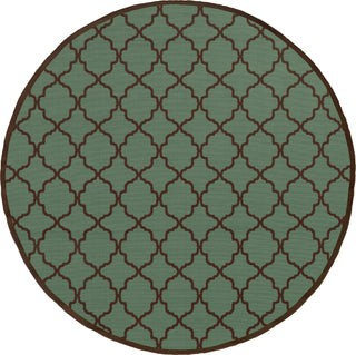 Oriental Weavers Riviera 4770A Grey/Brown Area Rug 7' 10'' Round