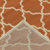 Oriental Weavers Riviera 4770D Orange/Ivory Area Rug Backing Image