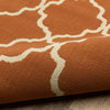 Oriental Weavers Riviera 4770D Orange/Ivory Area Rug Close-up Image