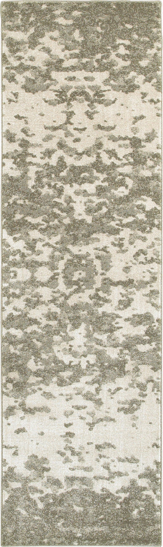 Oriental Weavers Rowan 190E4 Ivory/ Grey Area Rug Runner Image