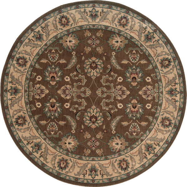 Oriental Weavers Salerno 2859D Brown/Ivory Area Rug – Incredible Rugs ...