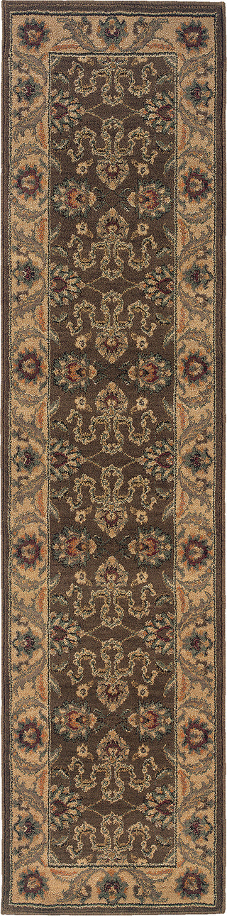 Oriental Weavers Salerno 2859D Brown/Ivory Area Rug Runner 1'11''x 7'6''