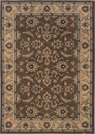 Oriental Weavers Salerno 2859D Brown/Ivory Area Rug main image