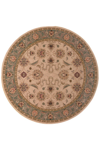 Oriental Weavers Salerno 2859E Ivory/Blue Area Rug 7' 8 Round