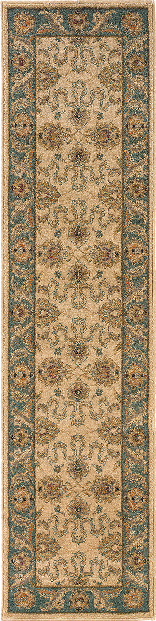 Oriental Weavers Salerno 2859E Ivory/Blue Area Rug Runner