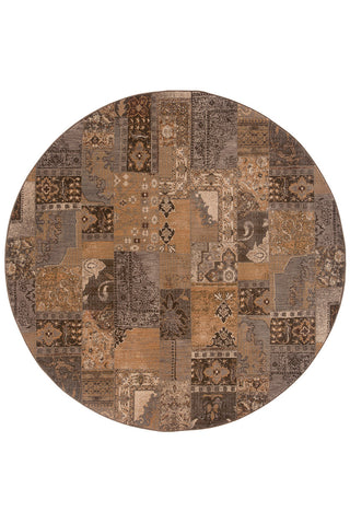 Oriental Weavers Salerno 2941A Gold/Grey Area Rug 7' 8 Round