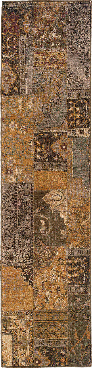 Oriental Weavers Salerno 2941A Gold/Grey Area Rug Runner