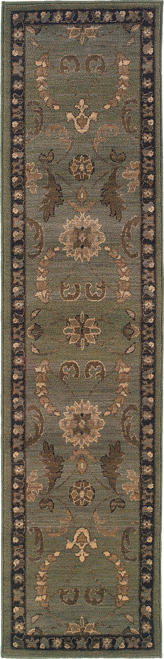 Oriental Weavers Salerno 2945D Grey/Brown Area Rug 1'11'' X 7'6'' Runner