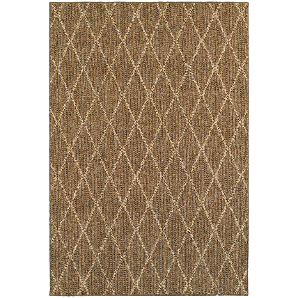 Oriental Weavers Santa Rosa 090N6 Brown/ Sand Area Rug main image