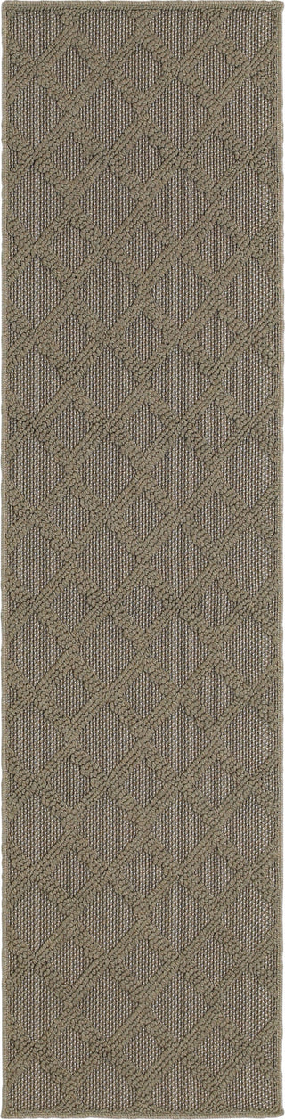 Oriental Weavers Santa Rosa 2331Y Grey/ Grey Area Rug Runner