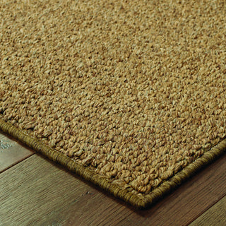 Oriental Weavers Santa Rosa 4927N Brown/ Tan Area Rug Corner