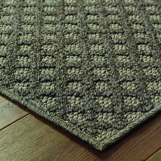 Oriental Weavers Santa Rosa 5992X Grey/ Charcoal Area Rug Corner