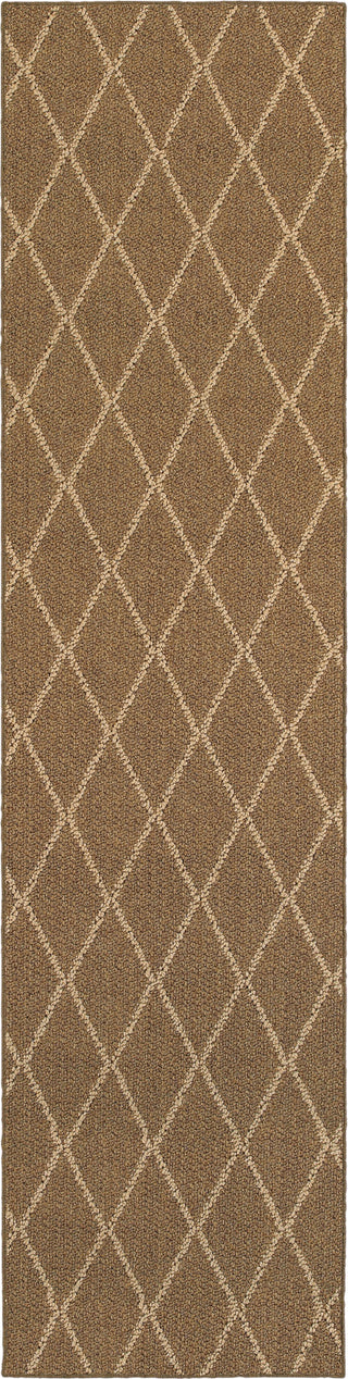 Oriental Weavers Santa Rosa 090D6 Beige/ Sand Area Rug Runner Image