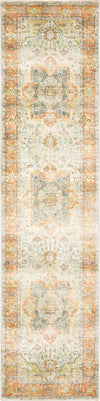 Oriental Weavers Savoy 28101 Orange/ Blue Area Rug Runner Image