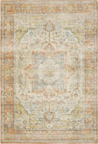 Oriental Weavers Savoy 28101 Orange/ Blue Area Rug Main Image 