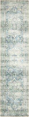 Oriental Weavers Savoy 28102 Grey/ Blue Area Rug Runner Image