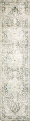 Oriental Weavers Savoy 28104 Grey/ Ivory Area Rug Runner Image