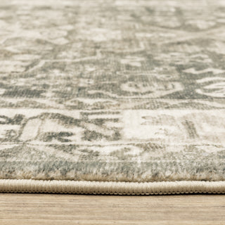 Oriental Weavers Savoy 28105 Charcoal/ Ivory Area Rug Pile Image