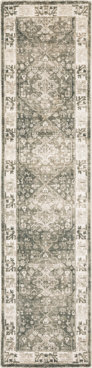 Oriental Weavers Savoy 28105 Charcoal/ Ivory Area Rug Runner Image