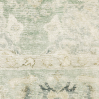 Oriental Weavers Savoy 28107 Green/ Ivory Area Rug Close-up Image