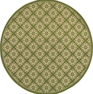 Tommy Bahama Seaside 1637G Green Area Rug Round