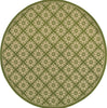 Tommy Bahama Seaside 1637G Green Area Rug Round