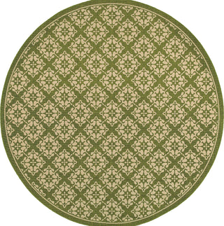 Tommy Bahama Seaside 1637G Green Area Rug Round