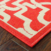 Tommy Bahama Seaside 3361R Orange Area Rug Corner