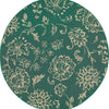Tommy Bahama Seaside 4922L Teal Area Rug Round