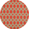 Tommy Bahama Seaside 6660C Orange Area Rug Round